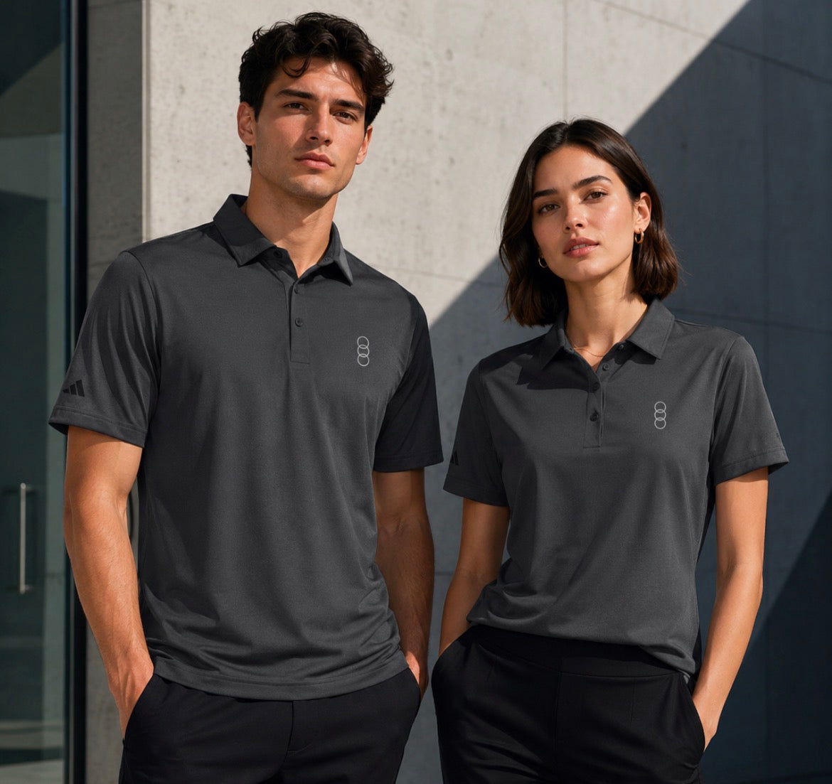 Polo adidas Space-Dyed